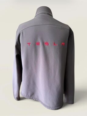 TESLA Corporate FOSSA softshell Performance jacket Embroidered logo Flee…